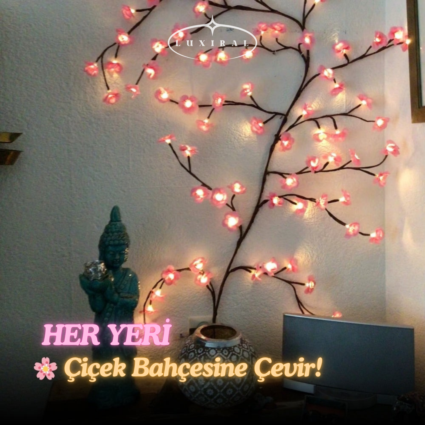 Luxiral® Kiraz Çiçeği Lambası