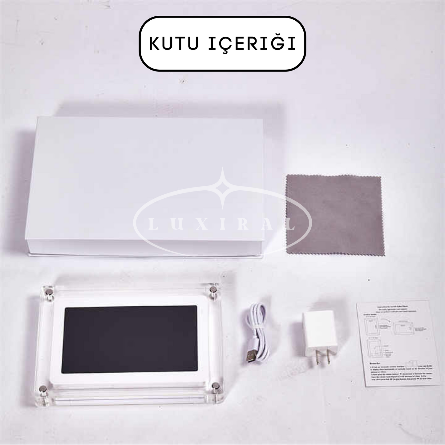 Luxrial® Dijital Çerçeve