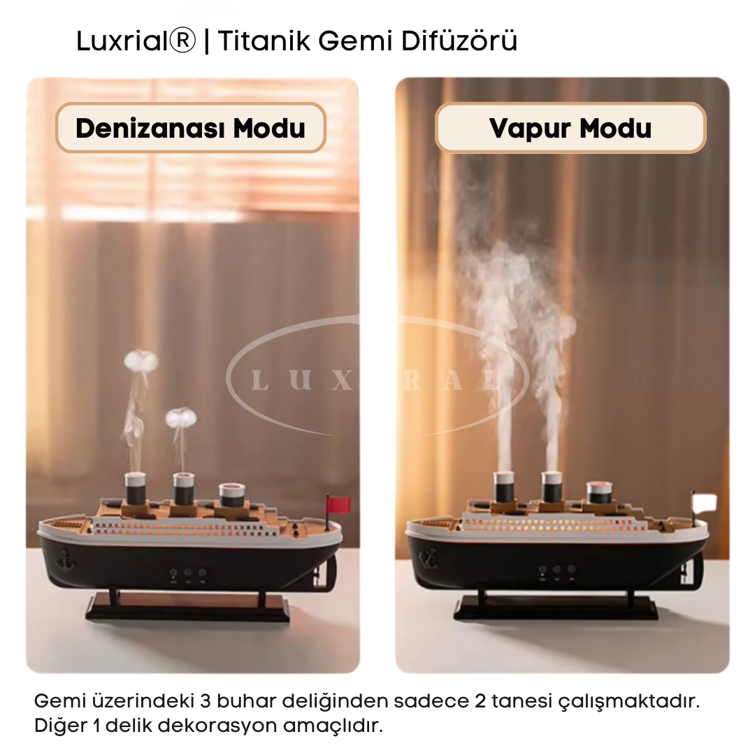 Luxrial® Titanik Gemi Difüzörü