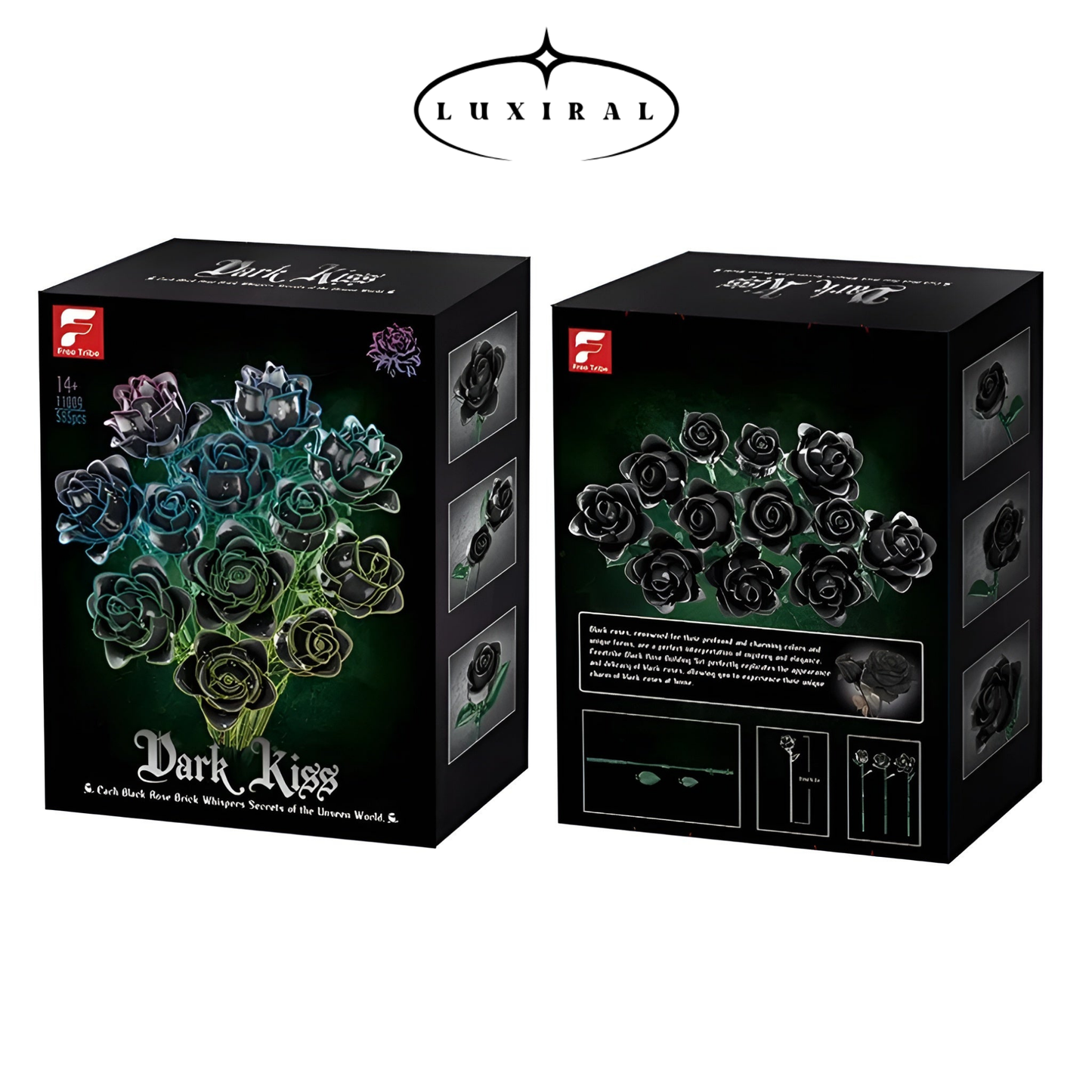 Luxiral® Siyah Gül Buketi